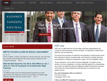 Tablet Screenshot of ksrlawfirm.com